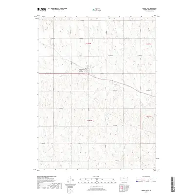 2018 Map of Prairie View, 2018 Print