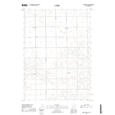 2018 Map of Prairie View School, 2018 Print