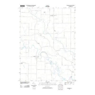 2010 Map of Prairieburg, 2010 Print