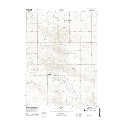 2015 Map of Prairieburg, 2015 Print