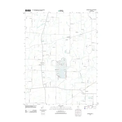 2012 Map of Prairietown, 2012 Print