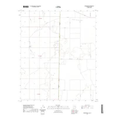 2023 Map of Prairieview NE, 2023 Print