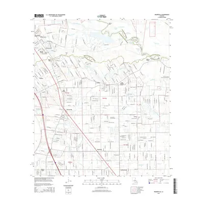 2015 Map of Prairieville, 2015 Print