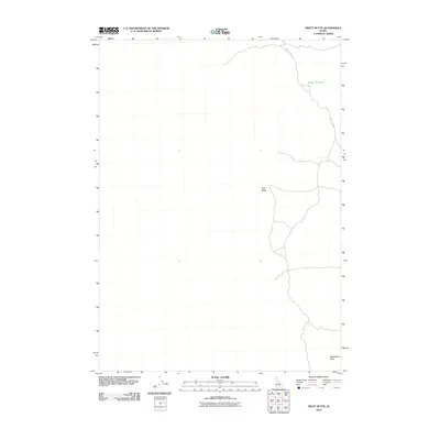 2010 Map of Pratt Butte, 2010 Print