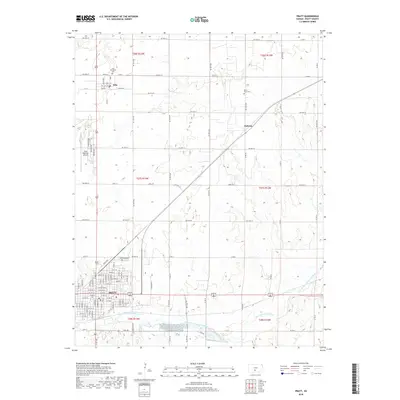2018 Map of Pratt, 2018 Print