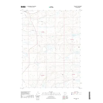 2017 Map of Pratt Valley, 2017 Print