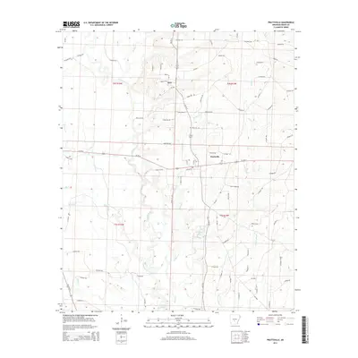 2014 Map of Prattsville, 2014 Print