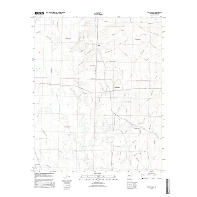 2017 Map of Prattsville, 2017 Print