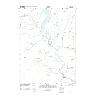 2013 Map of Prattsville, 2013 Print