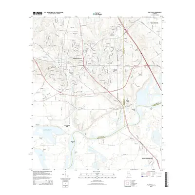2014 Map of Prattville, 2014 Print
