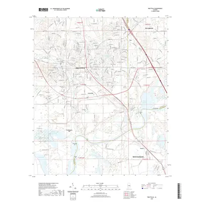 2020 Map of Prattville, 2020 Print