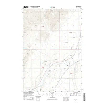 2014 Map of Pray, 2014 Print