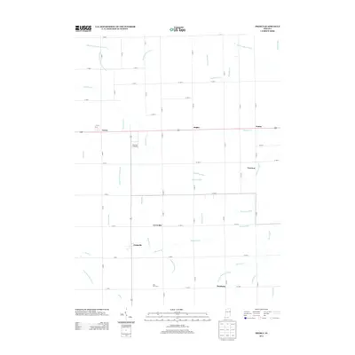 2013 Map of Preble, 2013 Print
