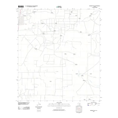 2010 Map of Premont East, 2010 Print