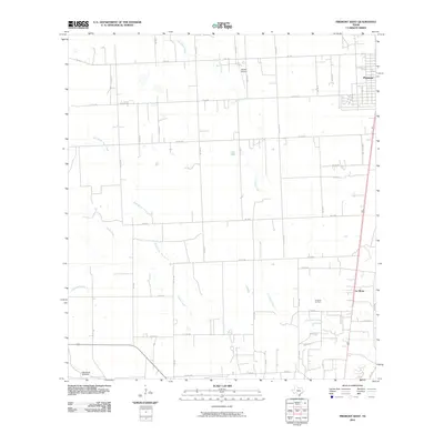 2010 Map of Premont West, 2010 Print