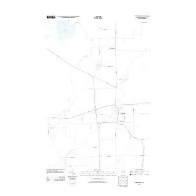 2013 Map of Prentice, 2013 Print
