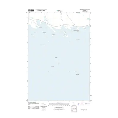 2011 Map of Prentiss Bay, 2011 Print