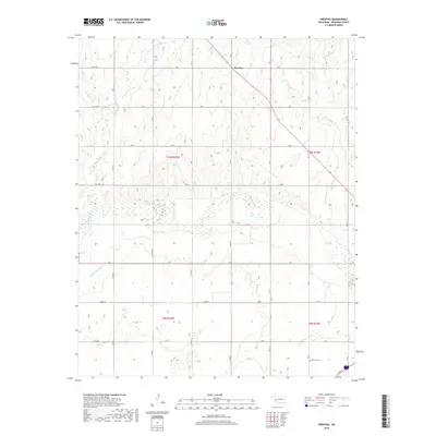 2018 Map of Prentiss, 2018 Print