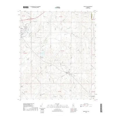 2018 Map of Prentiss East, 2018 Print