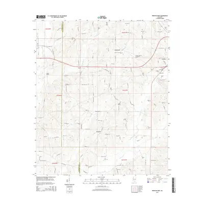 2015 Map of Prentiss West, 2015 Print