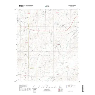 2018 Map of Prentiss West, 2018 Print