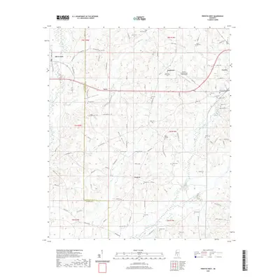 2020 Map of Prentiss West, 2020 Print