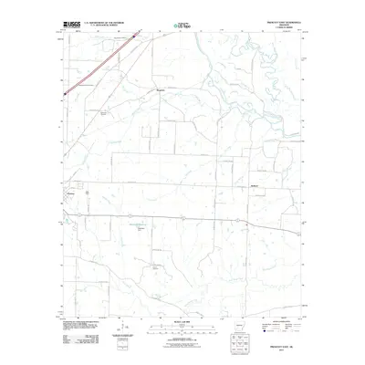 2011 Map of Prescott East, 2011 Print