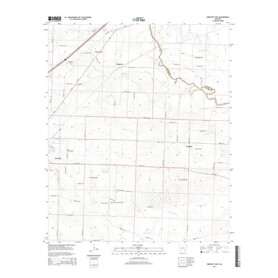 2014 Map of Prescott East, 2014 Print