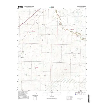 2017 Map of Prescott East, 2017 Print