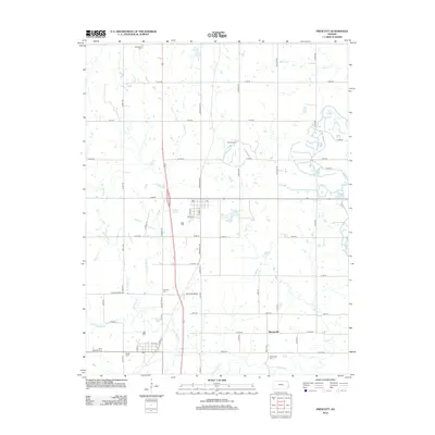 2012 Map of Prescott, 2012 Print