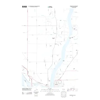 2013 Map of Prescott, 2013 Print