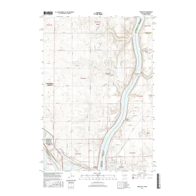 2015 Map of Prescott, 2015 Print