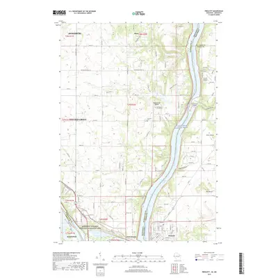 2019 Map of Prescott, 2019 Print