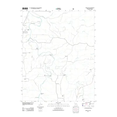 2011 Map of Prescott, 2011 Print