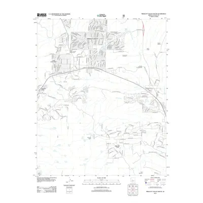 2012 Map of Prescott Valley South, 2012 Print