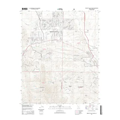 2014 Map of Prescott Valley South, 2014 Print