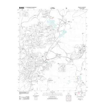 2012 Map of Prescott, 2012 Print