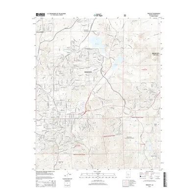 2014 Map of Prescott, 2014 Print