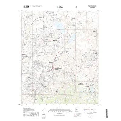 2018 Map of Prescott, 2018 Print