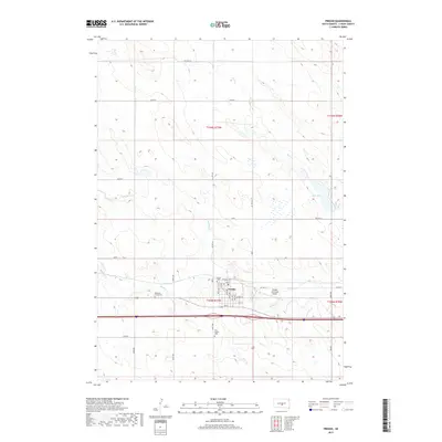 2017 Map of Presho, 2017 Print