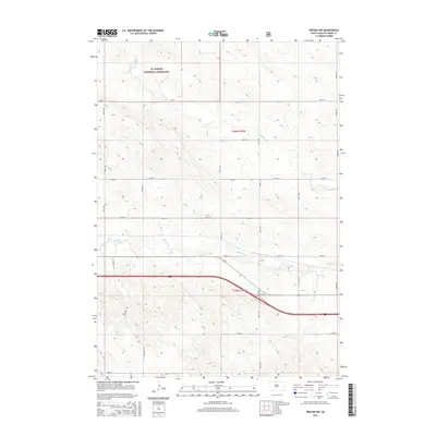 2015 Map of Presho NW, 2015 Print