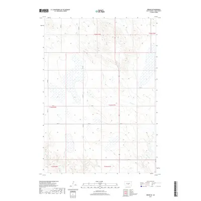 2017 Map of Presho SE, 2017 Print