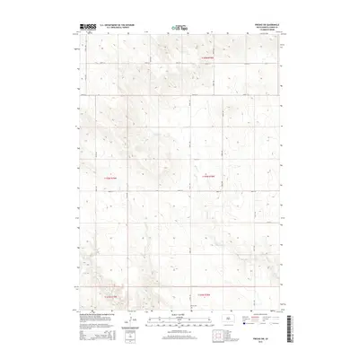 2015 Map of Presho SW, 2015 Print