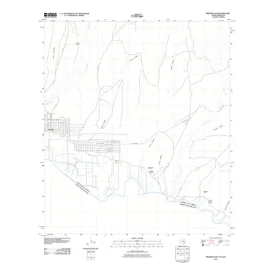 2010 Map of Presidio East, 2010 Print
