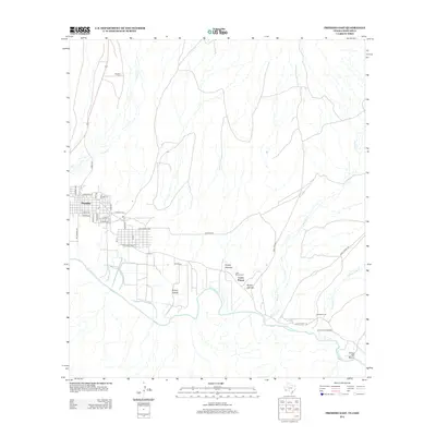 2012 Map of Presidio East, 2012 Print