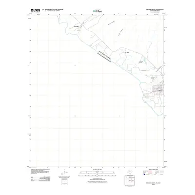2010 Map of Presidio West, 2010 Print