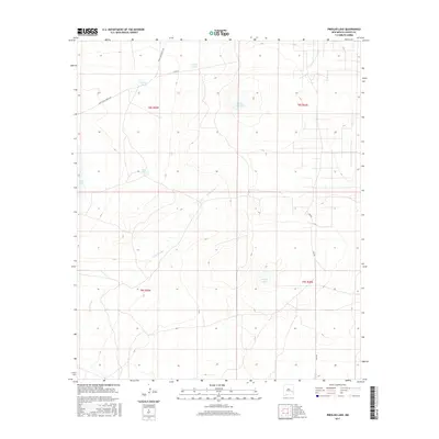 2017 Map of Presler Lake, 2017 Print