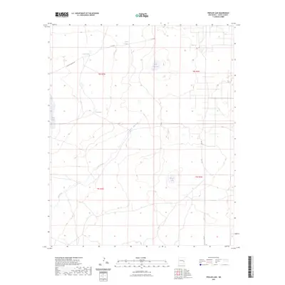 2023 Map of Presler Lake, 2023 Print