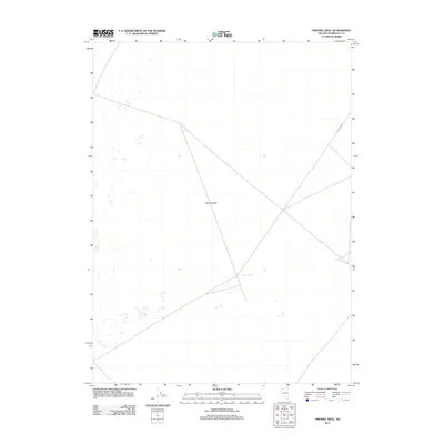 2011 Map of Presnel Well, 2011 Print