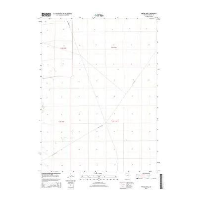 2015 Map of Presnel Well, 2015 Print